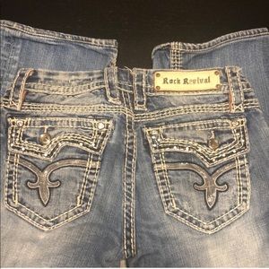 Rock Revival bootcut size 28, fits like 27